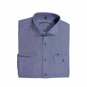 CAMISA ML DOS BOLSILLOS